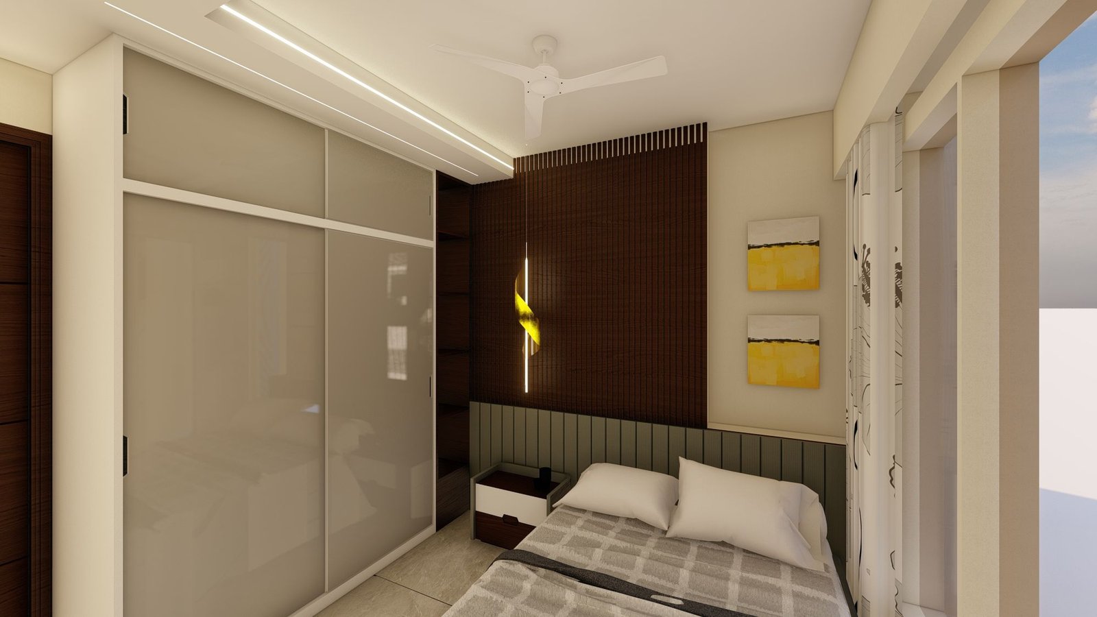 Urban Grandure 3BHK — residential interior in Mira Road, Mumbai