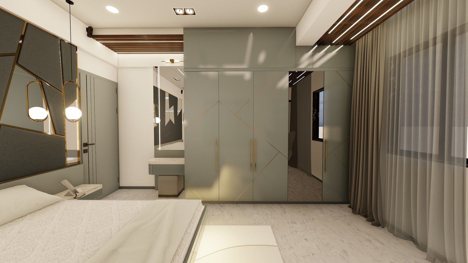 Interior detail from Malad Bedroom