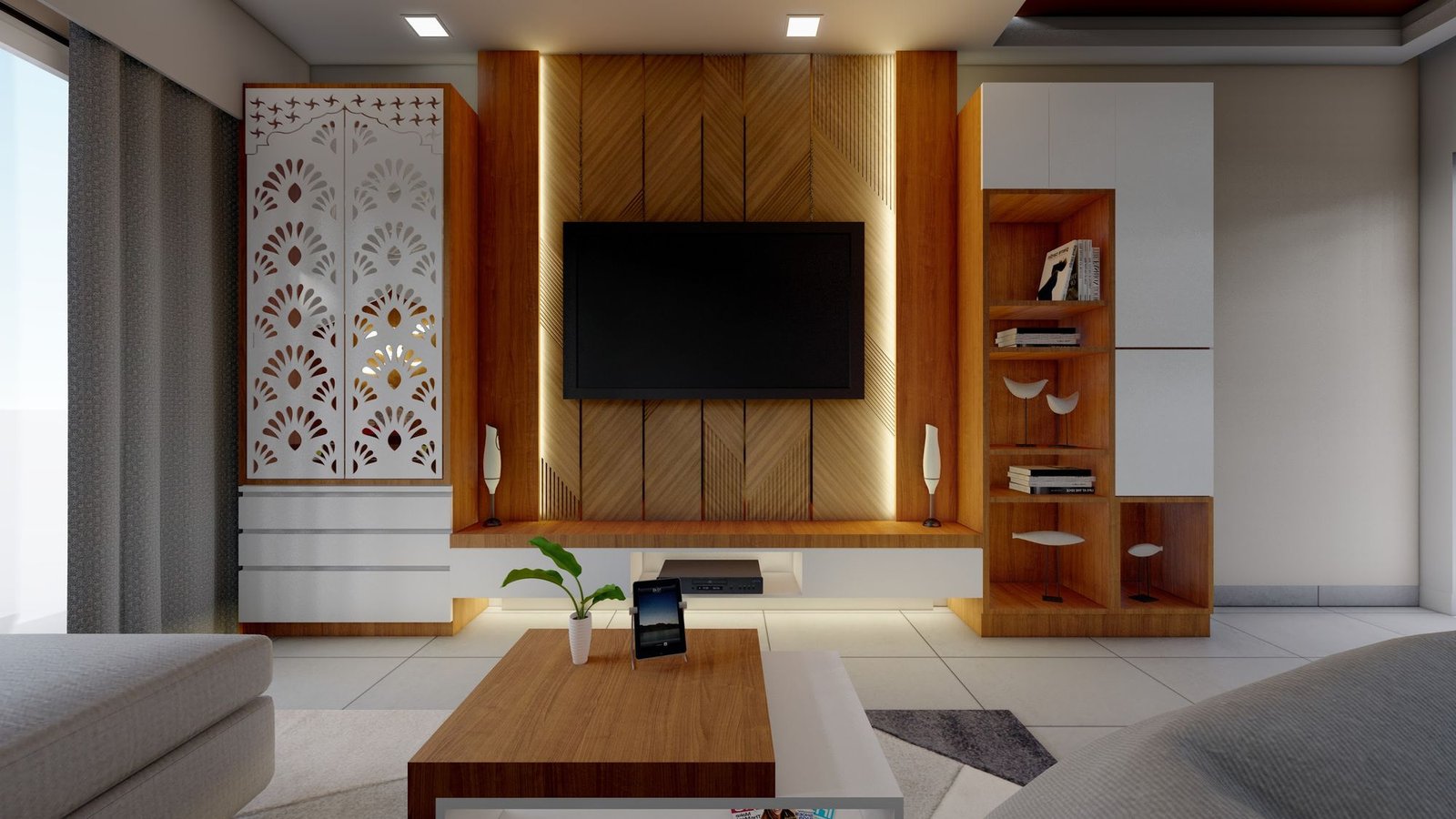Interior detail from Mira Road 2BHK